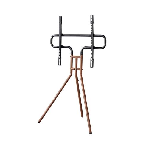 ستاند تلفزيون هاما أرضي بتصميم (Easel) مقاس 191 سم (75 بوصة) ارتفاع متغير - مظهر خشب الجوز
