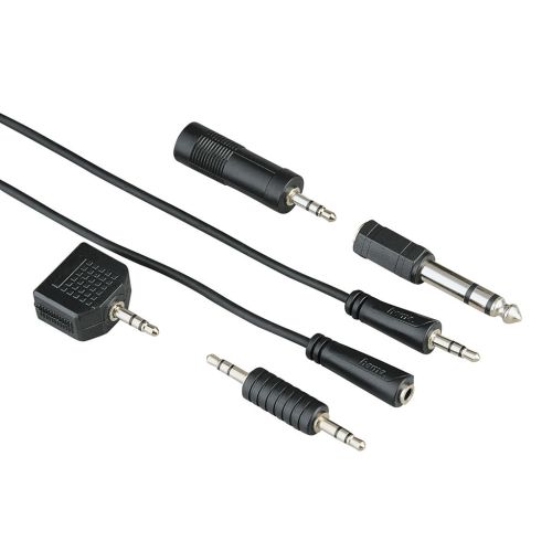 HAMA Jack Connection Kit 2.5m Black HAMA122330