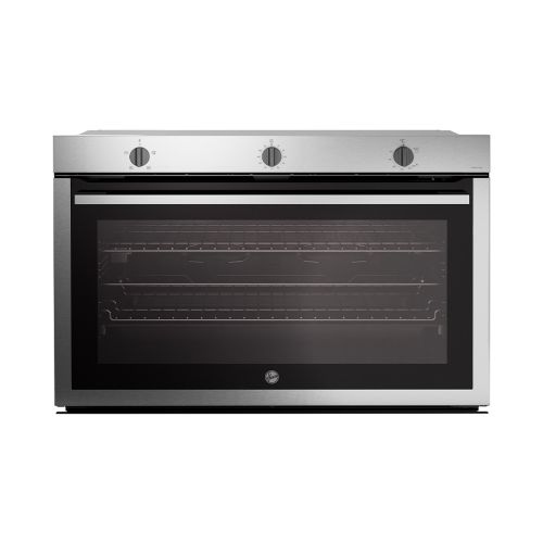فرن هوفر بلت إن غاز 90 × 60 سم - 121 لتر استانلس ستيل × أسود HOU911G6-EGY