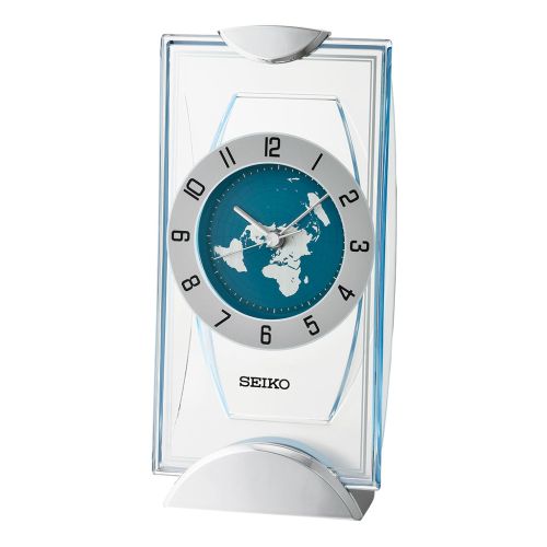 ساعة رف سيكو برواز بلاستيك QXG152S