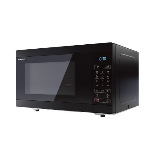 ميكروويف شارب شواية 25 لتر 900 وات 6 قوائم أسود R-250MGR-BK2