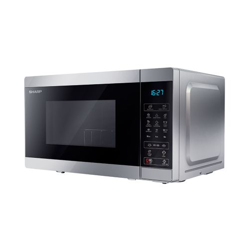ميكروويف شارب شواية 25 لتر 900 وات 6 قوائم سيلفر R-250MGR-SL2