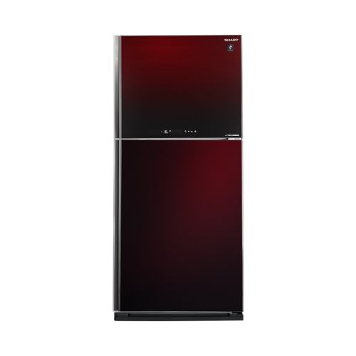 ثلاجة شارب انفرتر نوفروست 538 لتر أحمر SJ-GV69G-RD