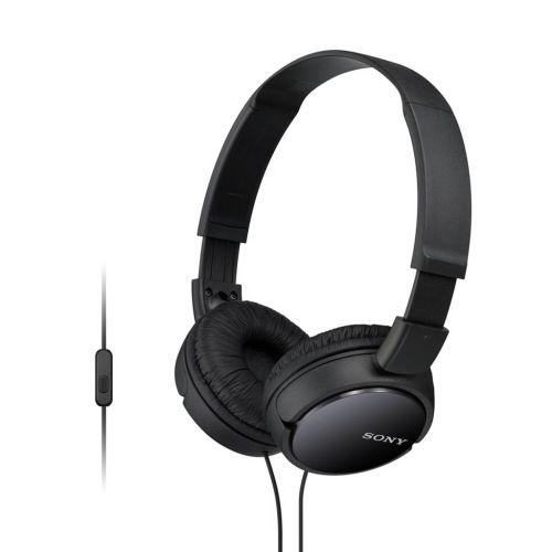 سماعة رأس سوني سلكية أسود MDR-ZX110AP/B