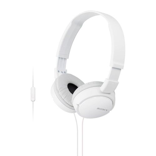سماعة رأس سوني سلكية أبيض MDR-ZX110AP/W
