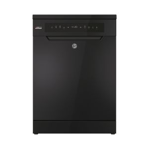 غسالة أطباق هوفر 15 فرد 60 سم انفرتر شاشة ديجيتال 8 برنامج أسود HF5C7F1PB-EG