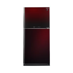 ثلاجة شارب انفرتر نوفروست 538 لتر أحمر SJ-GV69G-RD
