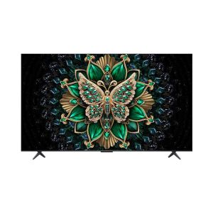 شاشة تي سي إل 4K سمارت بدون فريم QD-Mini LED 75 بوصة ريسيفر داخلي 75C6K