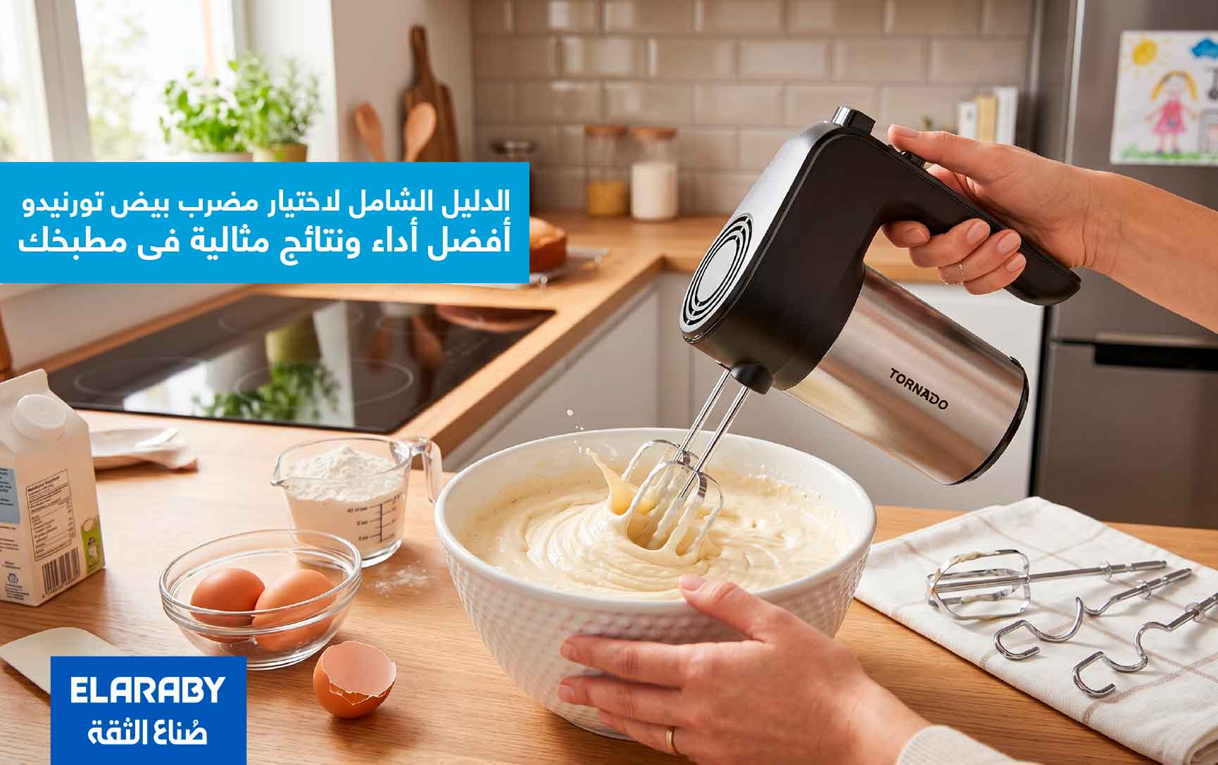 الدليل الشامل لاختيار مضرب بيض تورنيدو لأفضل أداء ونتائج مثالية