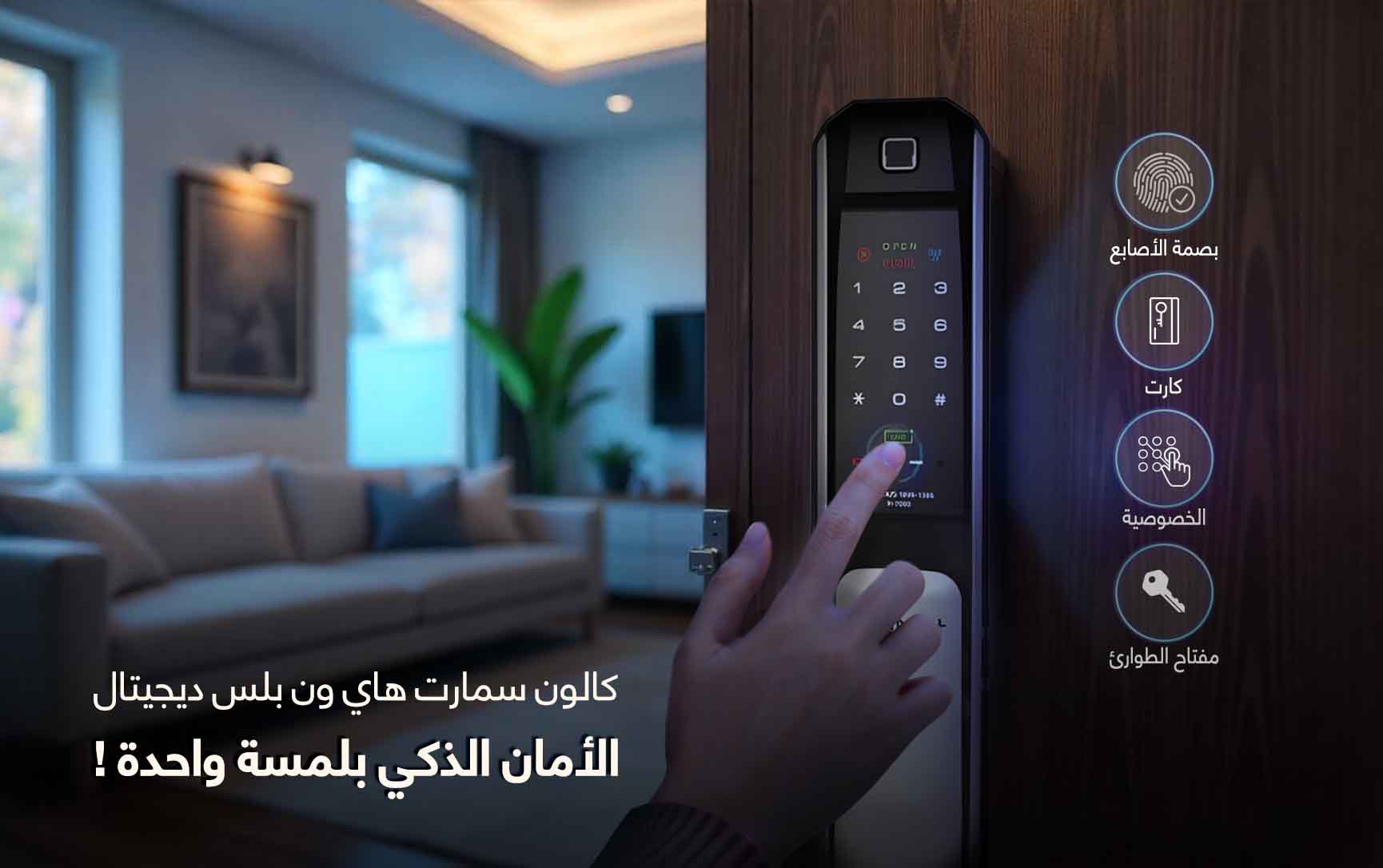 كالون سمارت هاي ون بلس ديجيتال – الأمان الذكي بلمسة واحدة!